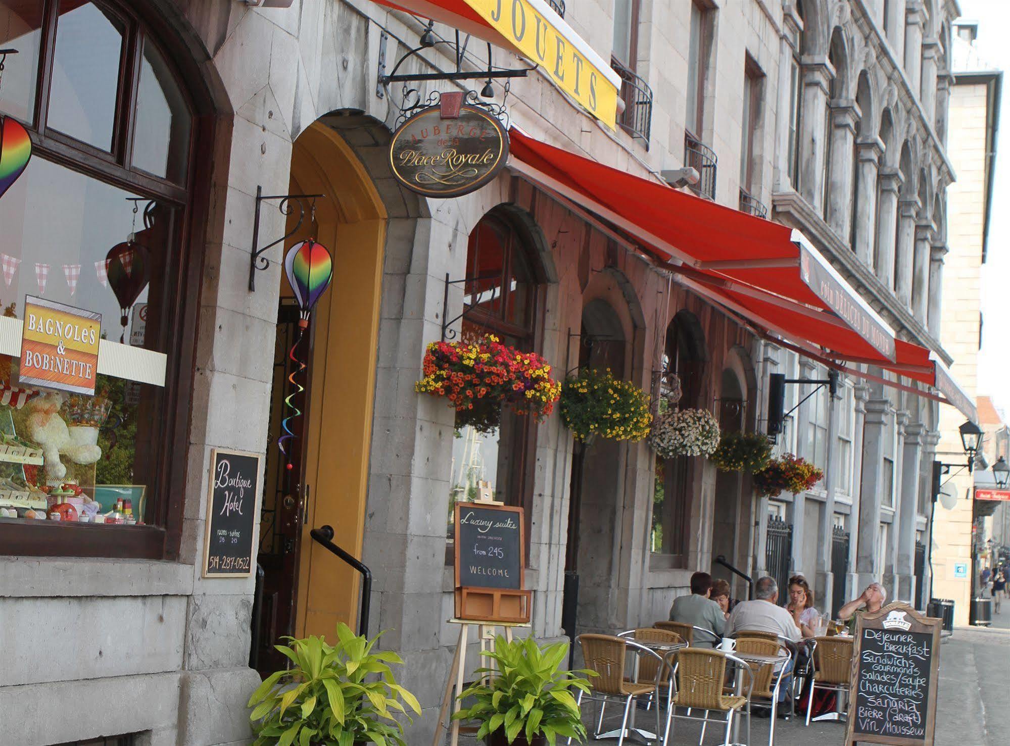 Auberge De La Place Royale Montréal Exteriör bild